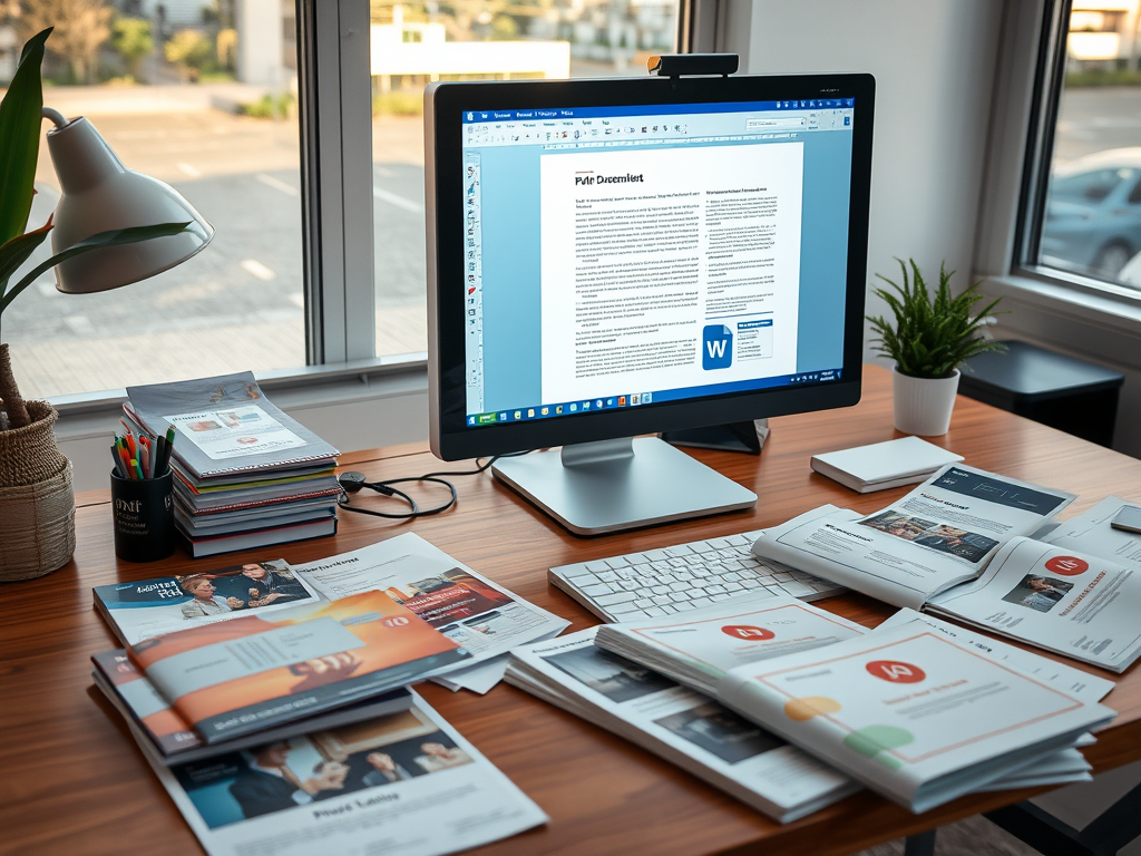 Guía para convertir Word a PDF sin errores de impresión